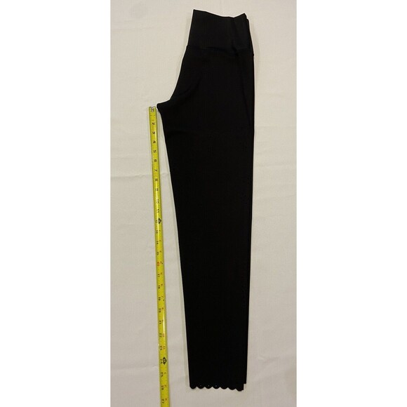 Offline - Black, High Waist Leggings With Mini Holes . Women's Size Large. - Picture 4 of 8